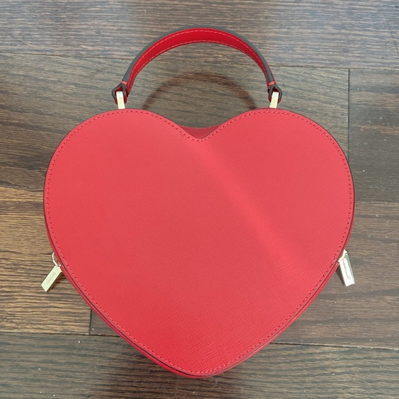 ❤️ KATE SPADE "LOVE SHACK" HEART CROSSBODY PURSE - Picture 8 of 9